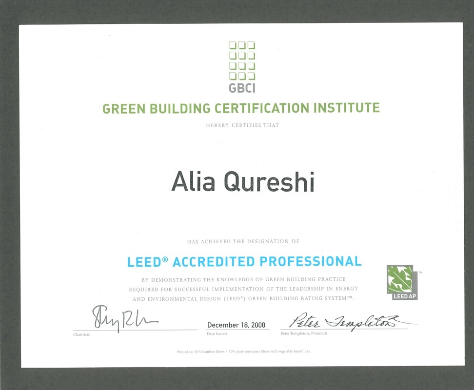 LEED CERTIFIED FOR SUSTAINABLE DESIGN